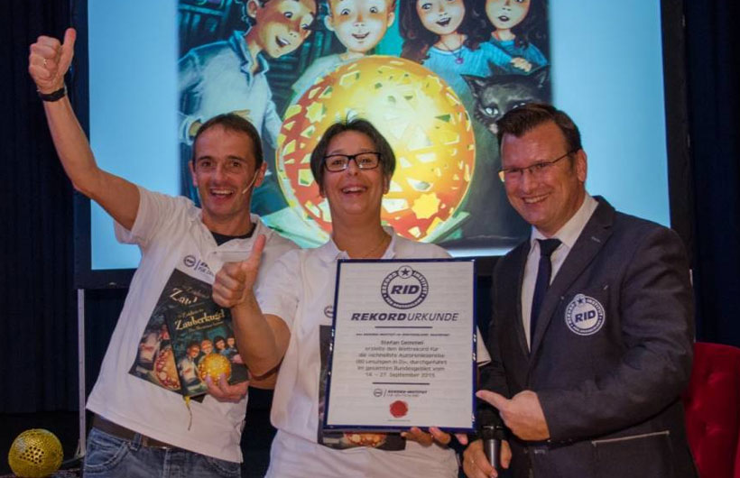 Lese-Weltrekorde von Stefan und Leseratten-Service